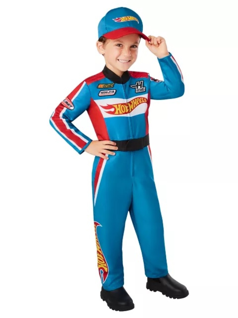 Hot Wheels Pilot Costume Overall Kids Size 3/4T - No Hat
